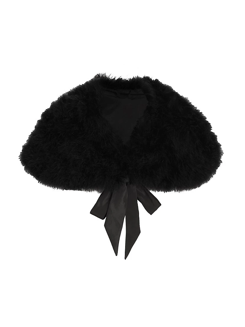 Turkey Feather Stole 3 Turkey Feather Stole