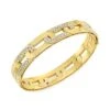 Navarra 18K Yellow Gold & 0.65 TCW Diamond Hinged Bangle -Fashion Jewelry & Accessories 0400017719567 YELLOWGOLD