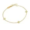 Love By The Yard 18K Yellow Gold & 0.13 TCW Diamond Bracelet -Fashion Jewelry & Accessories 0400017723826 GOLD