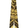 Versace Barocco Print Silk Twilly -Fashion Jewelry & Accessories 0400017734010 BLACKGOLD