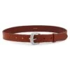 FRAME Timeless Cow Leather Belt -Fashion Jewelry & Accessories 0400017746132 WHISKEYSILVER