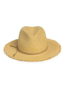 Frayed Straw Hat
