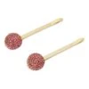 Emely 2-Piece Bobby Pin Set -Fashion Jewelry & Accessories 0400017771523 FUCHSIA