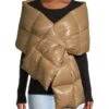 Mackage River Light Down Scarf 1 Mackage River Light Down Scarf -Fashion Jewelry & Accessories 0400017808920 CAMEL