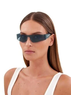 Balenciaga Mono 99MM Sunglasses 7 Balenciaga Mono 99MM Sunglasses -Fashion Jewelry & Accessories 0400017894211 BLUE A1