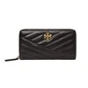 Tory Burch Kira Chevron Quilted Leather Continental Wallet -Fashion Jewelry & Accessories 0400017903628 BLACK