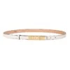 MOSCHINO Logo Leather Belt 1 MOSCHINO Logo Leather Belt -Fashion Jewelry & Accessories 0400017979012 IVORY