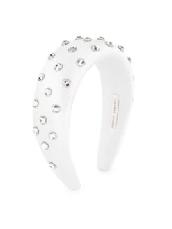 Loeffler Randall Oversized Crystal-Embellished Headband