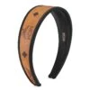 MCM Visetos Monogram Headband -Fashion Jewelry & Accessories 0400018022888 COGNAC