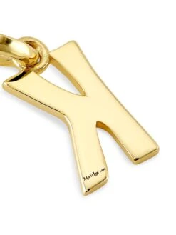 Alphabet 14K Yellow Gold & 0.045 TCW Diamond Letter Charm 9 Alphabet 14K Yellow Gold & 0.045 TCW Diamond Letter Charm -Fashion Jewelry & Accessories 0400018023803 INITIALK A3