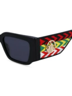 Lanvin Mother & Child 52MM Rectangular Sunglasses 9 Lanvin Mother & Child 52MM Rectangular Sunglasses -Fashion Jewelry & Accessories 0400018104649 BLACK A2