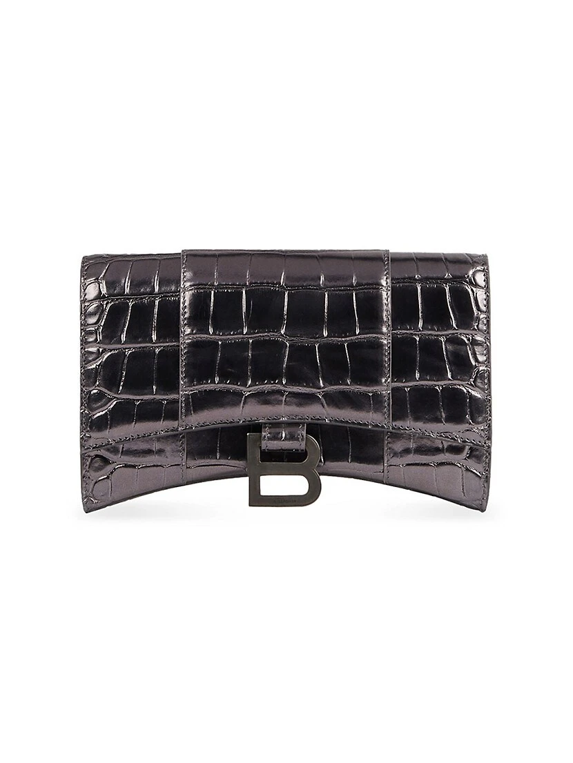 Balenciaga Hourglass Wallet With Chain 6 Balenciaga Hourglass Wallet With Chain - Image 4