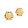 Mogul 18K Yellow Gold, Ethiopian Opal, & 0.25 TCW Diamond Hexagonal Stud Earrings -Fashion Jewelry & Accessories 0400018138302 YELLOW