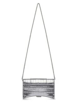 Balenciaga Hourglass Wallet On Chain 9 Balenciaga Hourglass Wallet On Chain -Fashion Jewelry & Accessories 0400018138414 SILVER A2