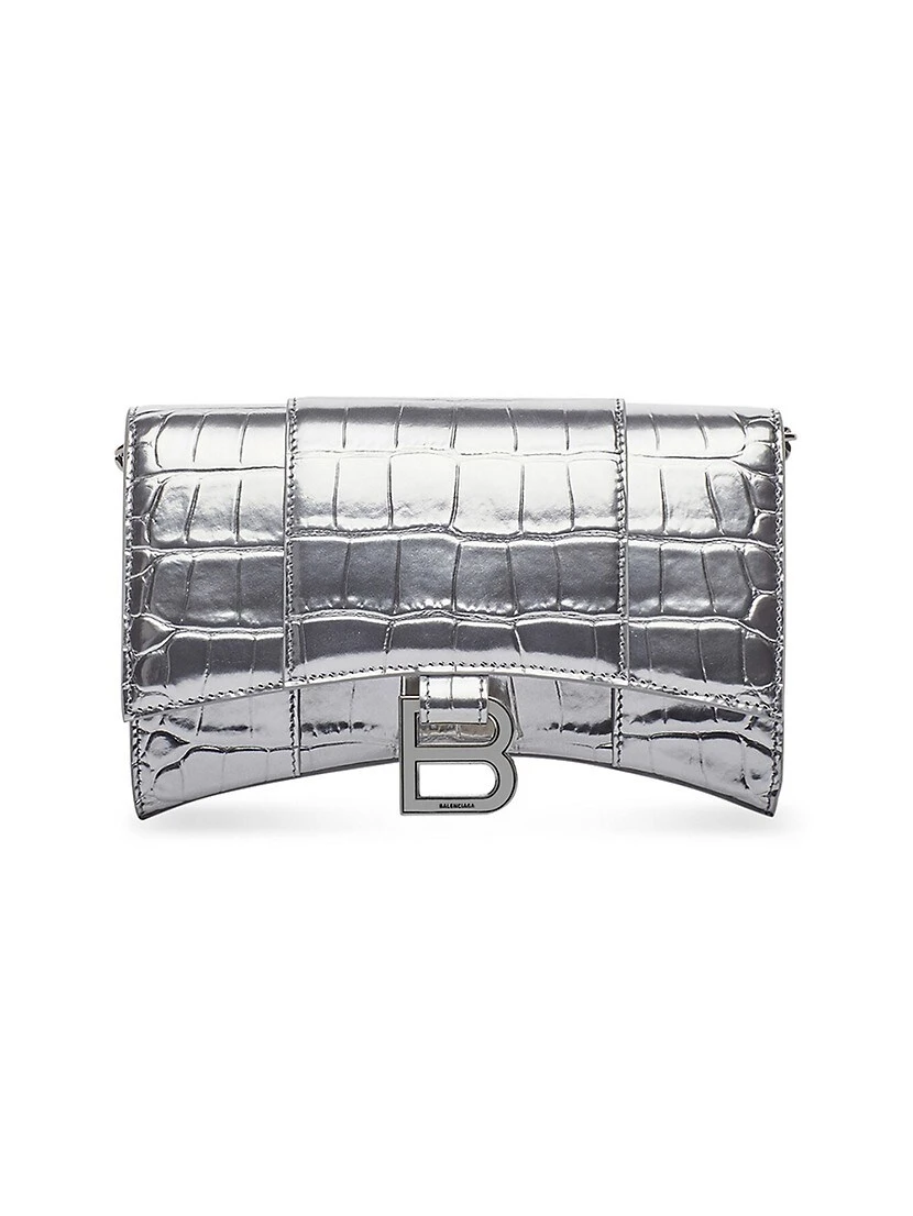 Balenciaga Hourglass Wallet On Chain 6 Balenciaga Hourglass Wallet On Chain - Image 4