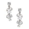 Oscar De La Renta Scramble Small Goldtone & Crystal Drop Earrings -Fashion Jewelry & Accessories 0400018157877 CRYSTAL