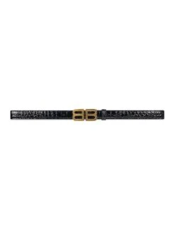 Balenciaga Bb Hourglass Thin Belt