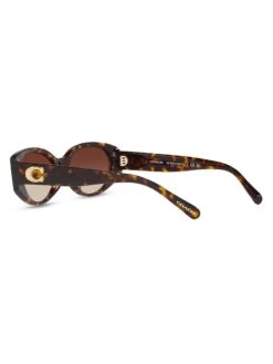 Coach 54MM Oval Sunglasses -Fashion Jewelry & Accessories 0400018167712 DARKTORTOISE A5
