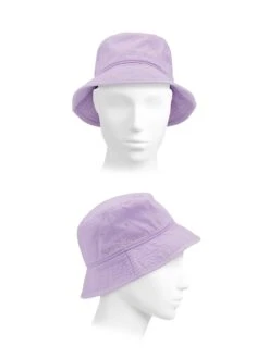 Acne Studios Brimmo Twill Bucket Hat -Fashion Jewelry & Accessories 0400018174810 COLDLILAC A2
