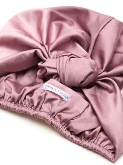 Satin Volume Knot Turban -Fashion Jewelry & Accessories 0400018240741 BLUSH A1