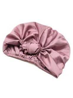 Satin Volume Knot Turban -Fashion Jewelry & Accessories 0400018240741 BLUSH A2
