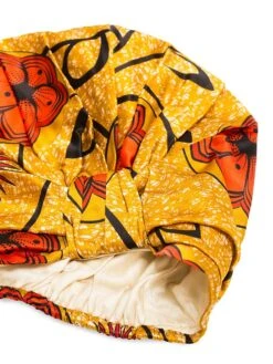 Silk Twist Turban -Fashion Jewelry & Accessories 0400018240750 MUSTARDFLORAL A3