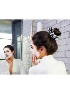 Lucie Micro-Cotton 2-Piece Scrunchies Set -Fashion Jewelry & Accessories 0400018246154 CASABLANCA A5