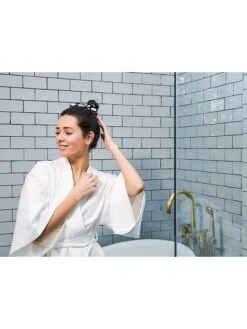 Lucie Micro-Cotton 2-Piece Scrunchies Set -Fashion Jewelry & Accessories 0400018246154 CASABLANCA A7