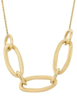 Jaipur 18K Yellow Gold Mixed-Link Necklace -Fashion Jewelry & Accessories 0400018270686 YELLOWGOLD A3