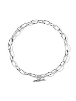 Classico Sterling Silver Oval-Link Chain Necklace