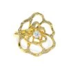 Stardust 18K Yellow Gold & 0.53 TCW Diamond Large Flower Ring -Fashion Jewelry & Accessories 0400018371591 YELLOWGOLD