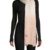 Shells & Flamingos Ombré Wool Scarf 2 Shells & Flamingos Ombré Wool Scarf -Fashion Jewelry & Accessories 0400018426223 IVORYPINK