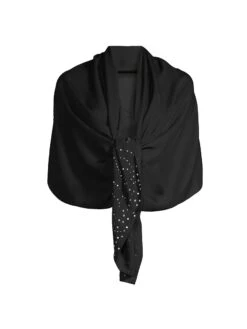 Georgette Silk Embellished Shawl