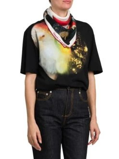 Alexander McQueen Bosch Silk Bandana
