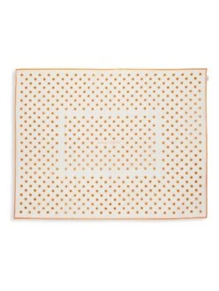 Alexander McQueen Pa Polka Iris Silk & Cotton Scarf 8 Alexander McQueen Pa Polka Iris Silk & Cotton Scarf -Fashion Jewelry & Accessories 0400018533263 WHITEAMBER A1