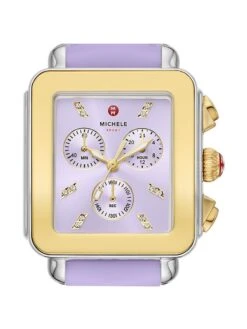 Deco Sport Gold-Tone Silicone Watch 9 Deco Sport Gold-Tone Silicone Watch -Fashion Jewelry & Accessories 0400018542242 NOCOLOR A2