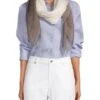 EILEEN FISHER Ombré Linen-Cotton Scarf -Fashion Jewelry & Accessories 0400018556404 ESPRESSO