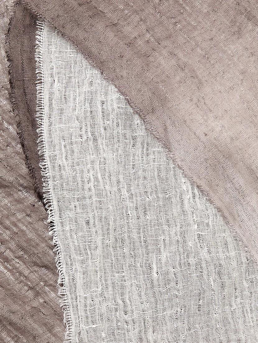 EILEEN FISHER Ombré Linen-Cotton Scarf 6 EILEEN FISHER Ombré Linen-Cotton Scarf - Image 4