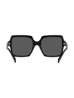 Versace 55MM Oversized Square Sunglasses -Fashion Jewelry & Accessories 0400018725262 BLACK A5