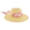 Toquilla Straw Lampshade Cordovan Hat -Fashion Jewelry & Accessories 0400018858304 BEIGEPINK