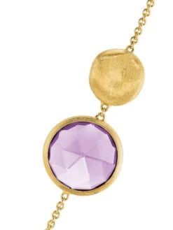 Jaipur Color 18K Yellow Gold & Multi-Stone Station Necklace -Fashion Jewelry & Accessories 0400018876499 GOLD A3