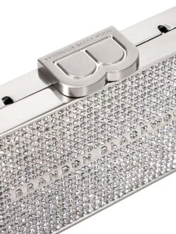 Crystal Card Case -Fashion Jewelry & Accessories 0400018905764 SILVER A4