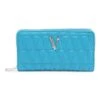 Versace La Vacanza Monogram Quilted Leather Zip-Around Wallet -Fashion Jewelry & Accessories 0400018960231 MEDITERRANEANBLUE