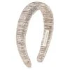 Loeffler Randall Marina Puffy Lamé Headband 2 Loeffler Randall Marina Puffy Lamé Headband -Fashion Jewelry & Accessories 0400018960295 CHAMPAGNE