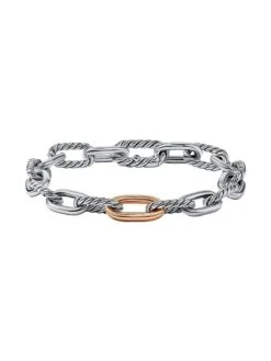 DY Madison® Chain Bracelet With 18K Rose Gold