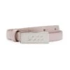 Boss Italian-Leather Belt With Logo Plaque -Fashion Jewelry & Accessories 0400019023185 LIGHTPINK