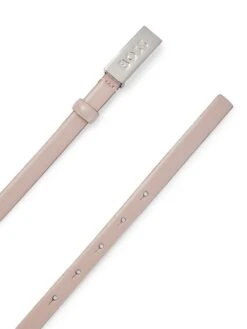 Boss Italian-Leather Belt With Logo Plaque 8 Boss Italian-Leather Belt With Logo Plaque -Fashion Jewelry & Accessories 0400019023185 LIGHTPINK A1