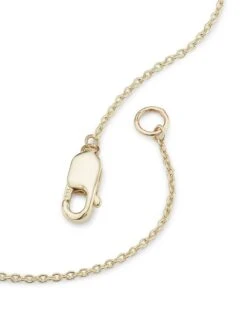 14K Yellow Gold, Emerald & 0.27 TCW Diamond Pendant Necklace -Fashion Jewelry & Accessories 0400019024681 EMERALD A2