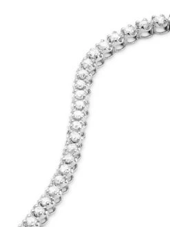 14K White Gold & 1 TCW Diamond Bracelet -Fashion Jewelry & Accessories 0400019024712 SILVER A3