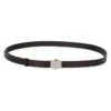 The Row Brian Leather Belt 2 The Row Brian Leather Belt -Fashion Jewelry & Accessories 0400019086201 BLACK